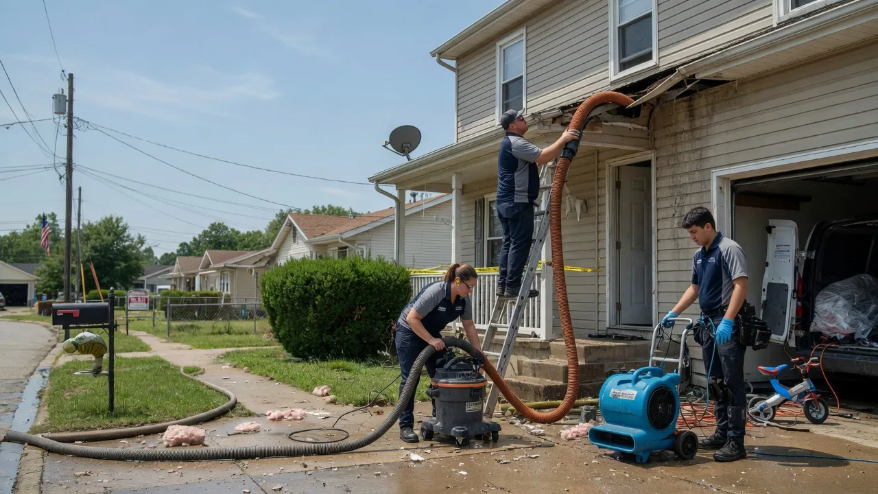 Water Damage Restoration in Muncie, IL near me